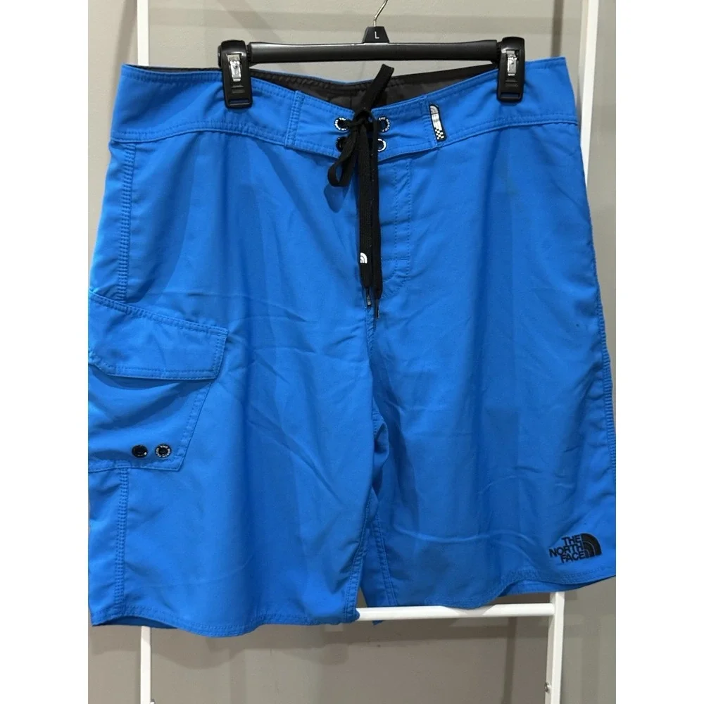 THE‎ NORTH FACE Bight Blue Swim Surf Board Shorts - Men's Size 36